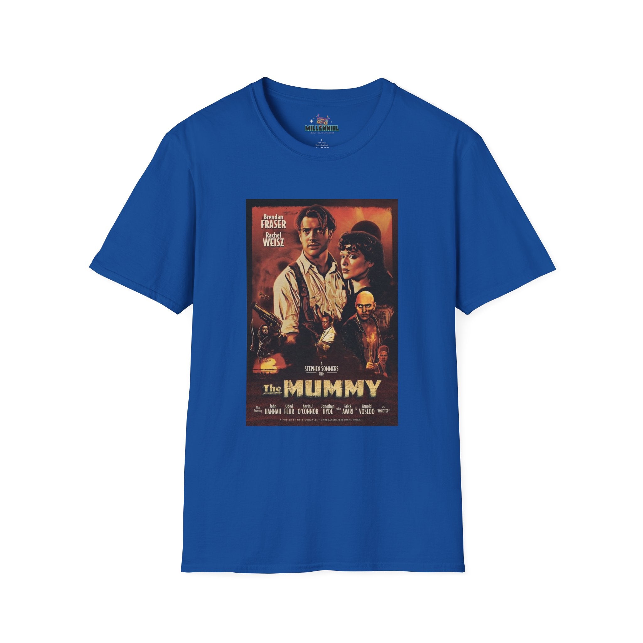 The Mummy Retro Movie Poster T-Shirt – 90s Adventure Classic Graphic Tee - Millennial Era Clothing