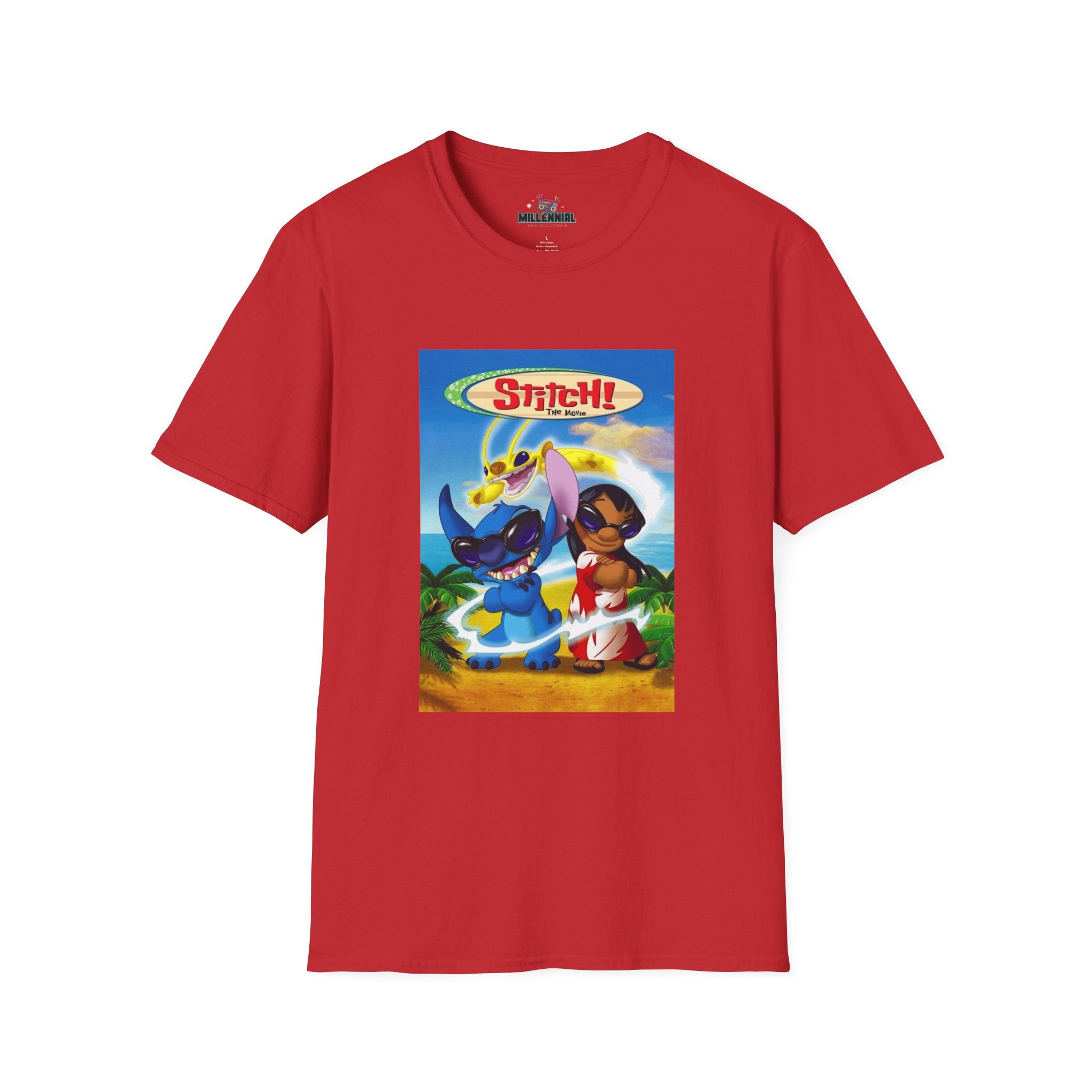 Stitch the Movie Softstyle T-Shirt - Millennial Era Clothing