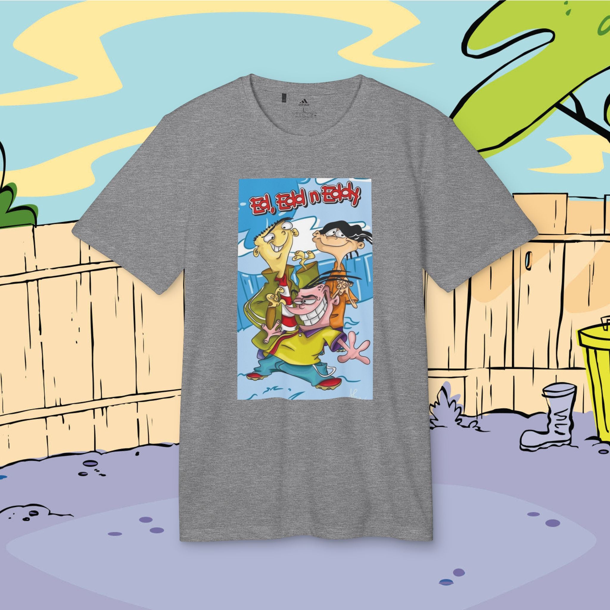 Ed, Edd n Eddy Classic Trio Graphic Tee - Adidas Collection - Millennial Era Clothing