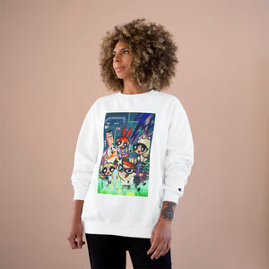 Powerpuff Girls x Dexter’s Laboratory Sweatshirt – Champion Collab - Millennial Era Clothing