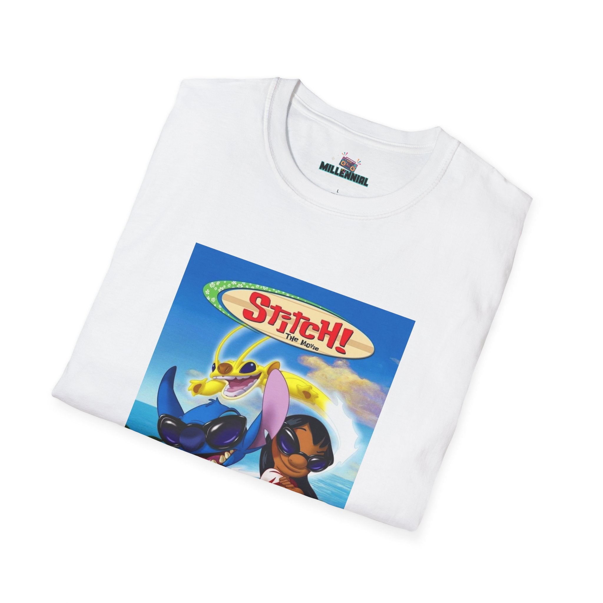 Stitch the Movie Softstyle T-Shirt - Millennial Era Clothing