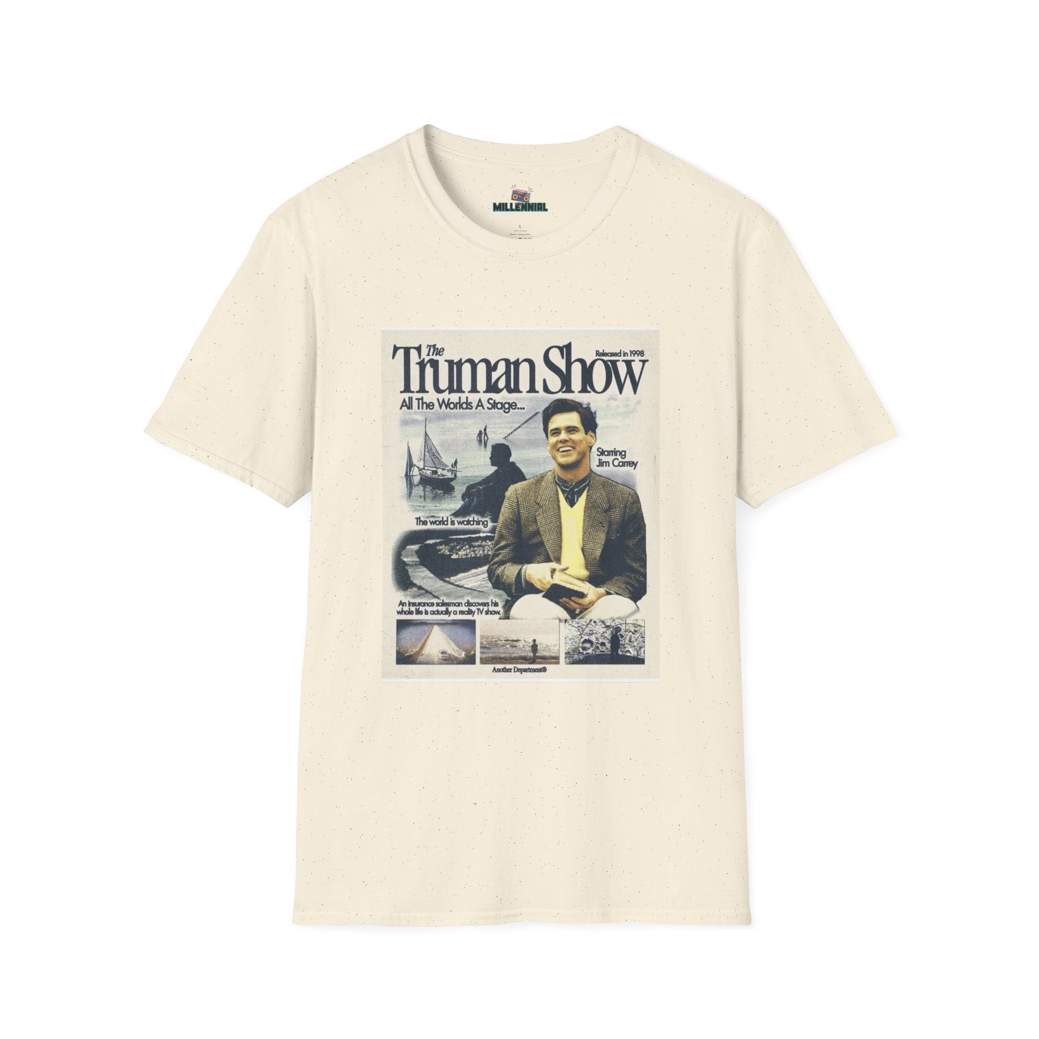 The Truman Show Graphic T-Shirt for Movie Lovers - Millennial Era Clothing
