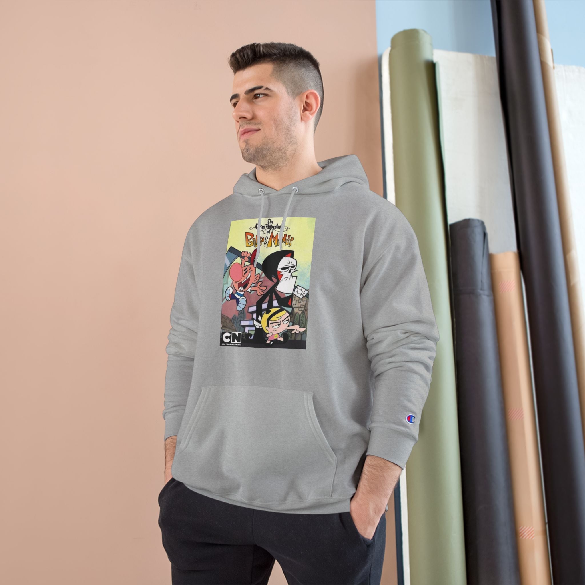 The Grim Adventures of Billy & Mandy Hoodie – Champion Collab - Millennial Era Clothing