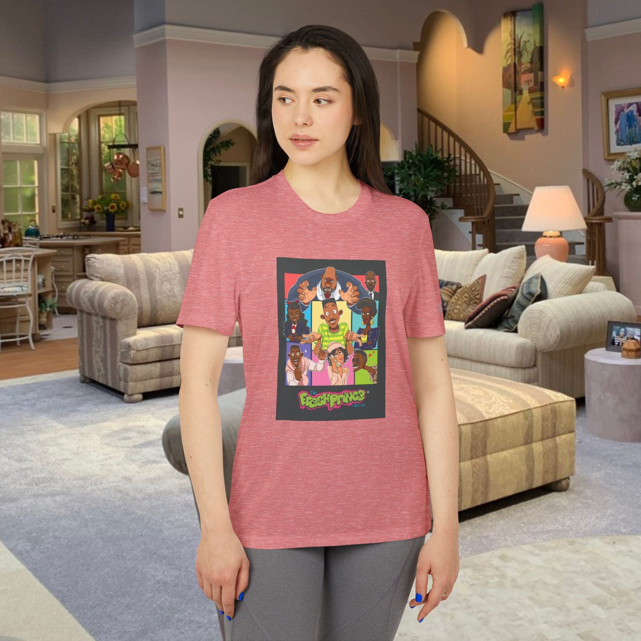 Fresh Prince of Bel-Air Graphic Tee – Adidas Collab - Millennial Era Clothing