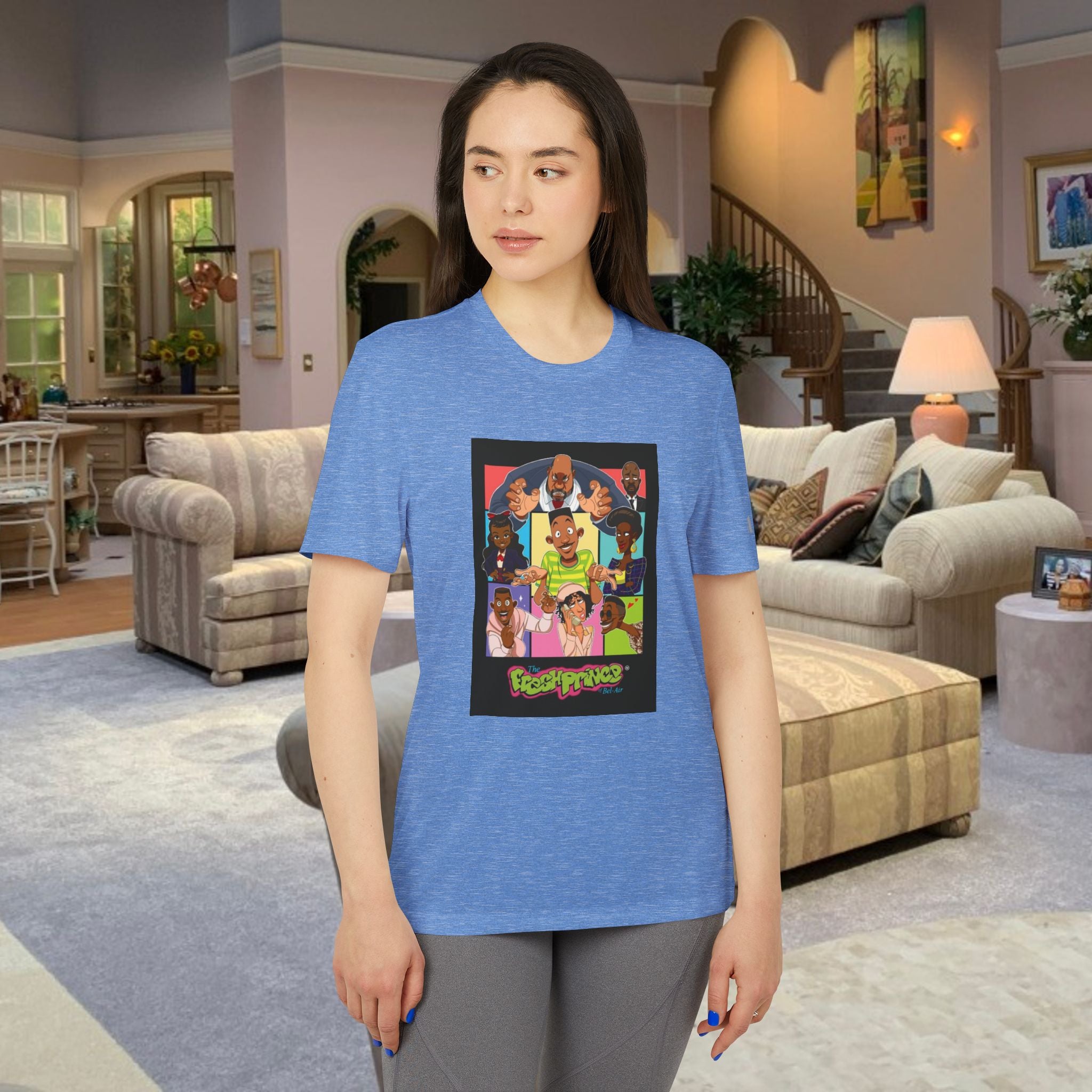 Fresh Prince of Bel-Air Graphic Tee – Adidas Collab - Millennial Era Clothing