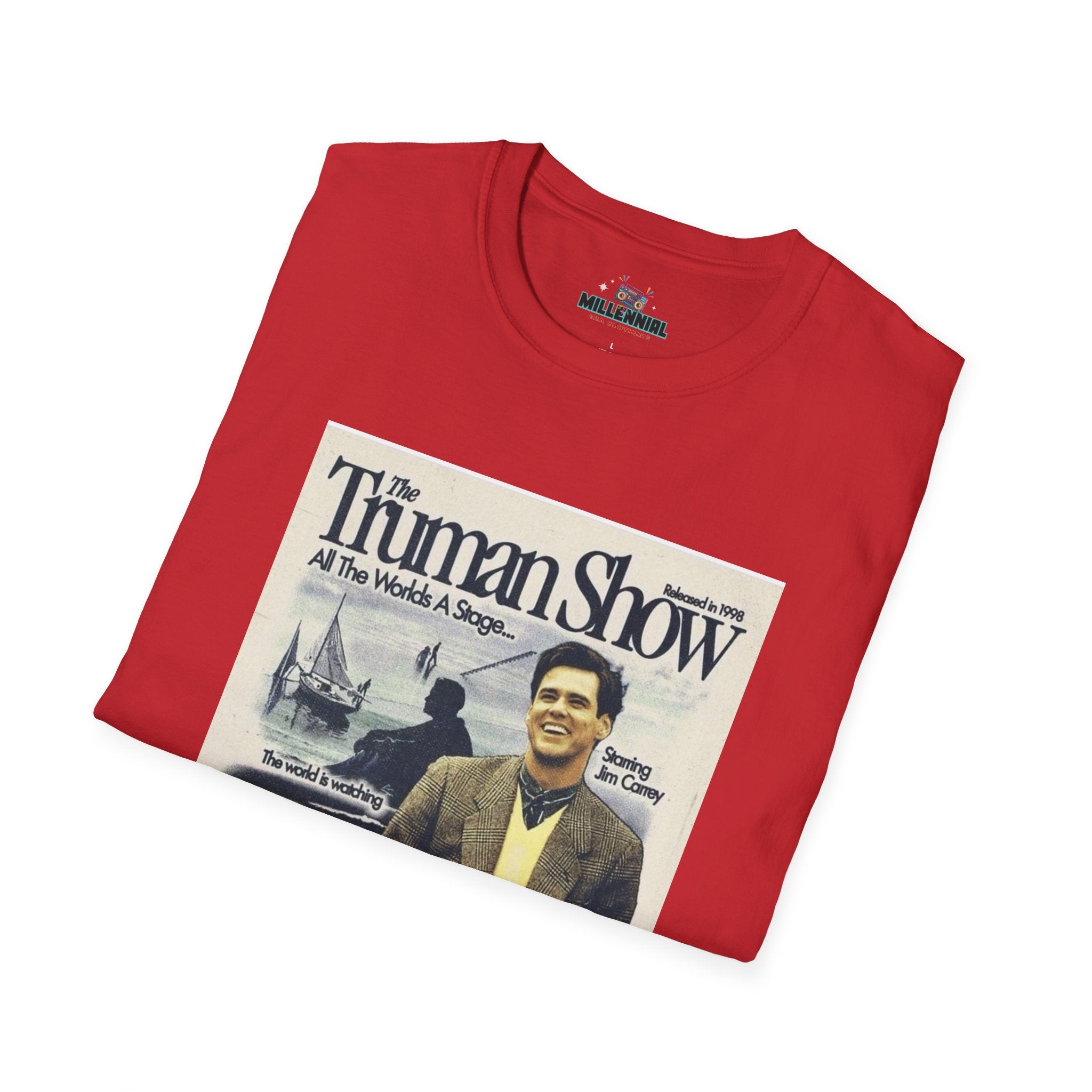The Truman Show Graphic T-Shirt for Movie Lovers - Millennial Era Clothing