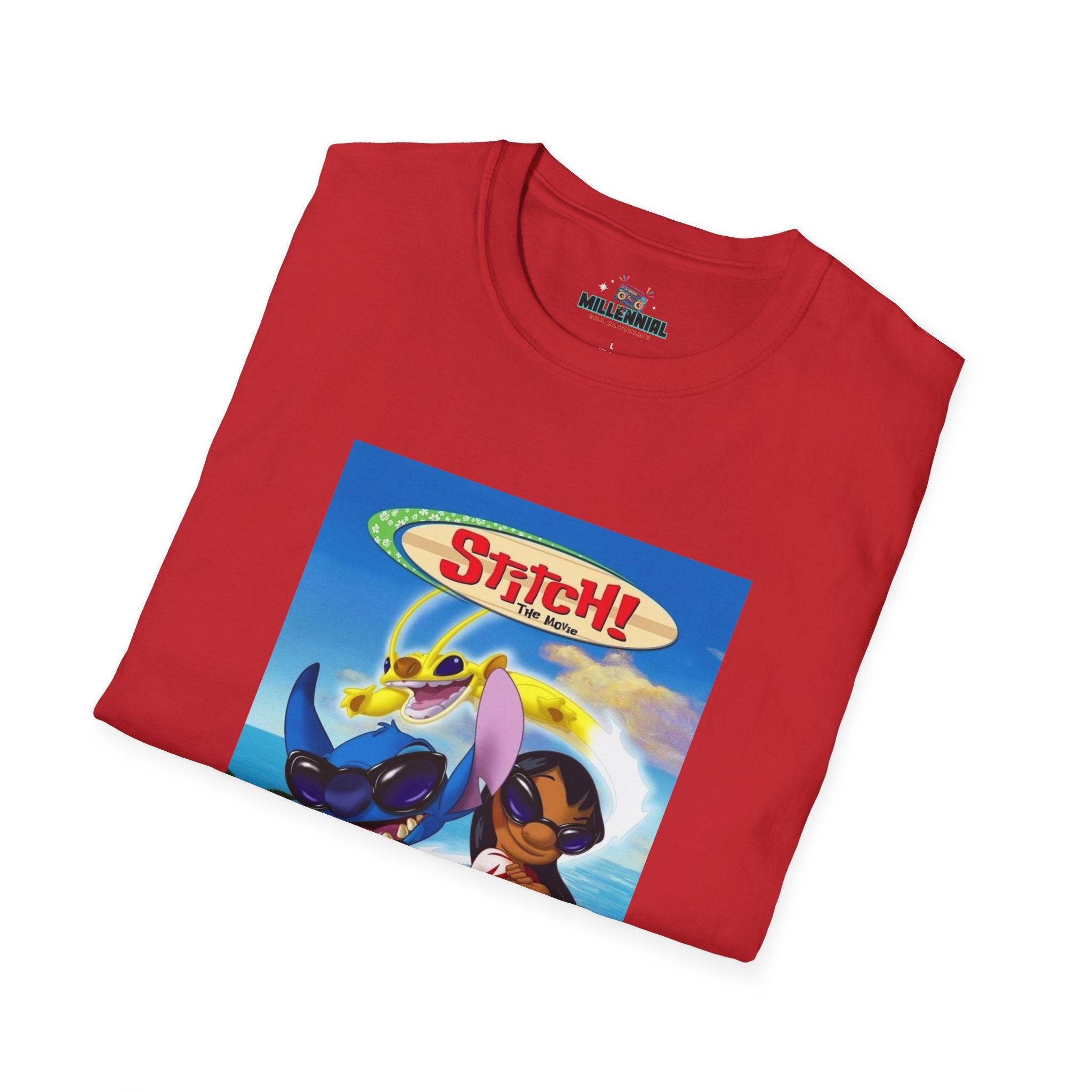 Stitch the Movie Softstyle T-Shirt - Millennial Era Clothing