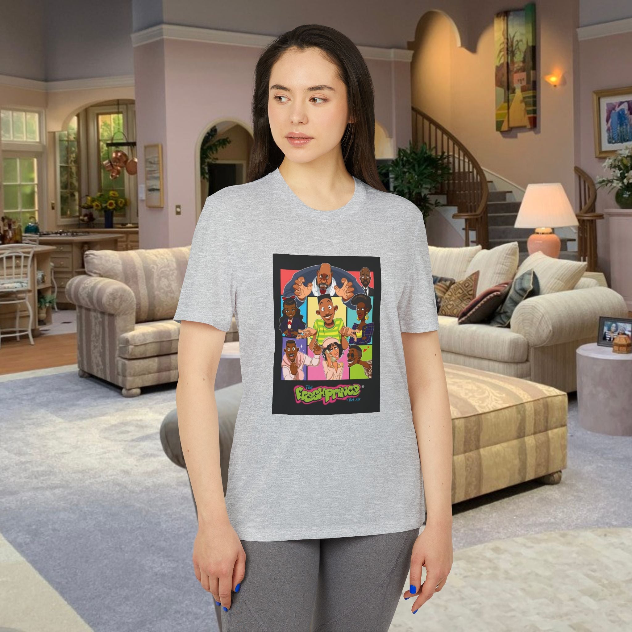 Fresh Prince of Bel-Air Graphic Tee – Adidas Collab - Millennial Era Clothing