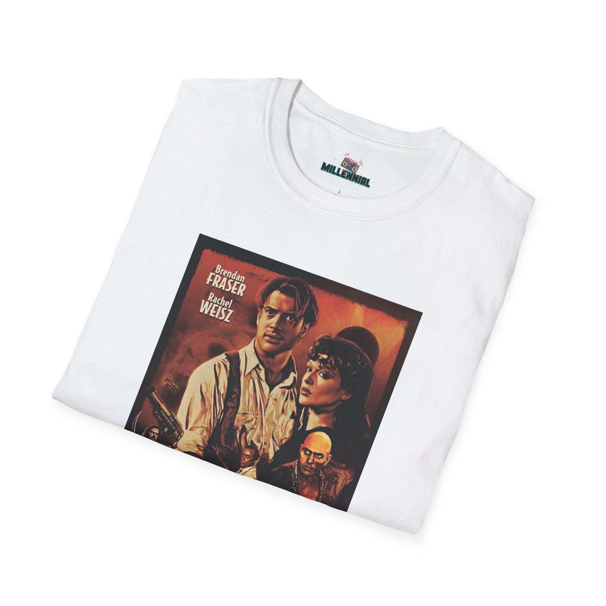 The Mummy Retro Movie Poster T-Shirt – 90s Adventure Classic Graphic Tee - Millennial Era Clothing
