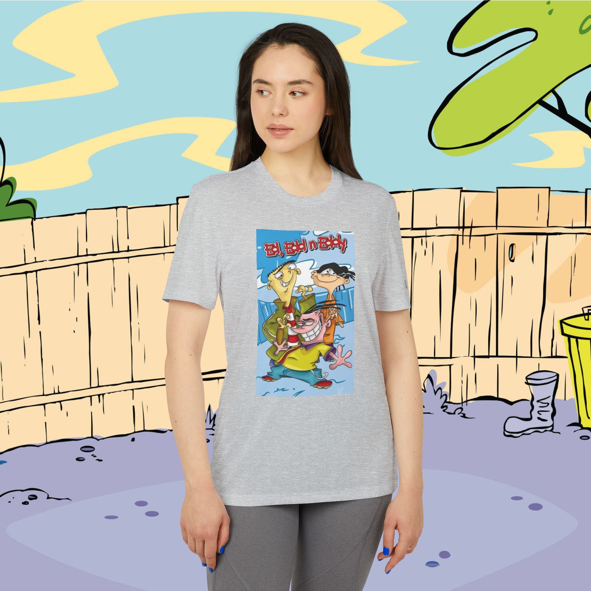 Ed, Edd n Eddy Classic Trio Graphic Tee - Adidas Collection - Millennial Era Clothing