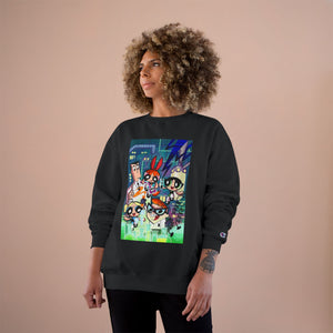 Powerpuff Girls x Dexter’s Laboratory Sweatshirt – Champion Collab - Millennial Era Clothing