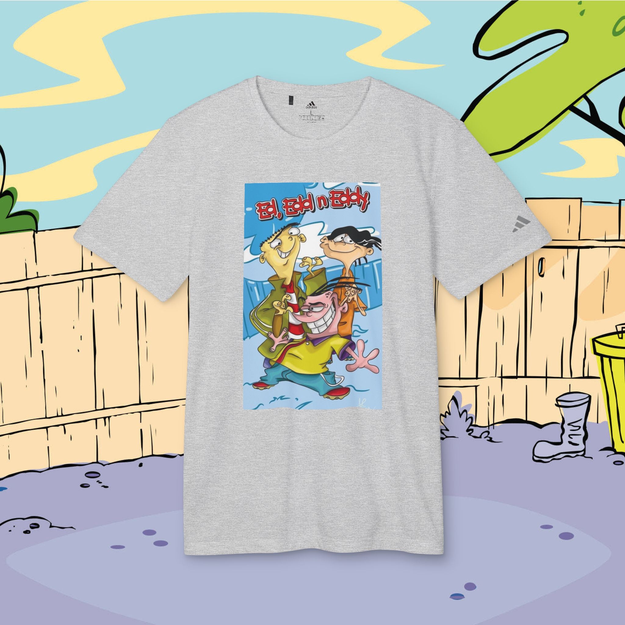Ed, Edd n Eddy Classic Trio Graphic Tee - Adidas Collection - Millennial Era Clothing