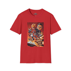 Team America Graphic T-Shirt – Bold & Nostalgic 2000s Movie Tee - Millennial Era Clothing