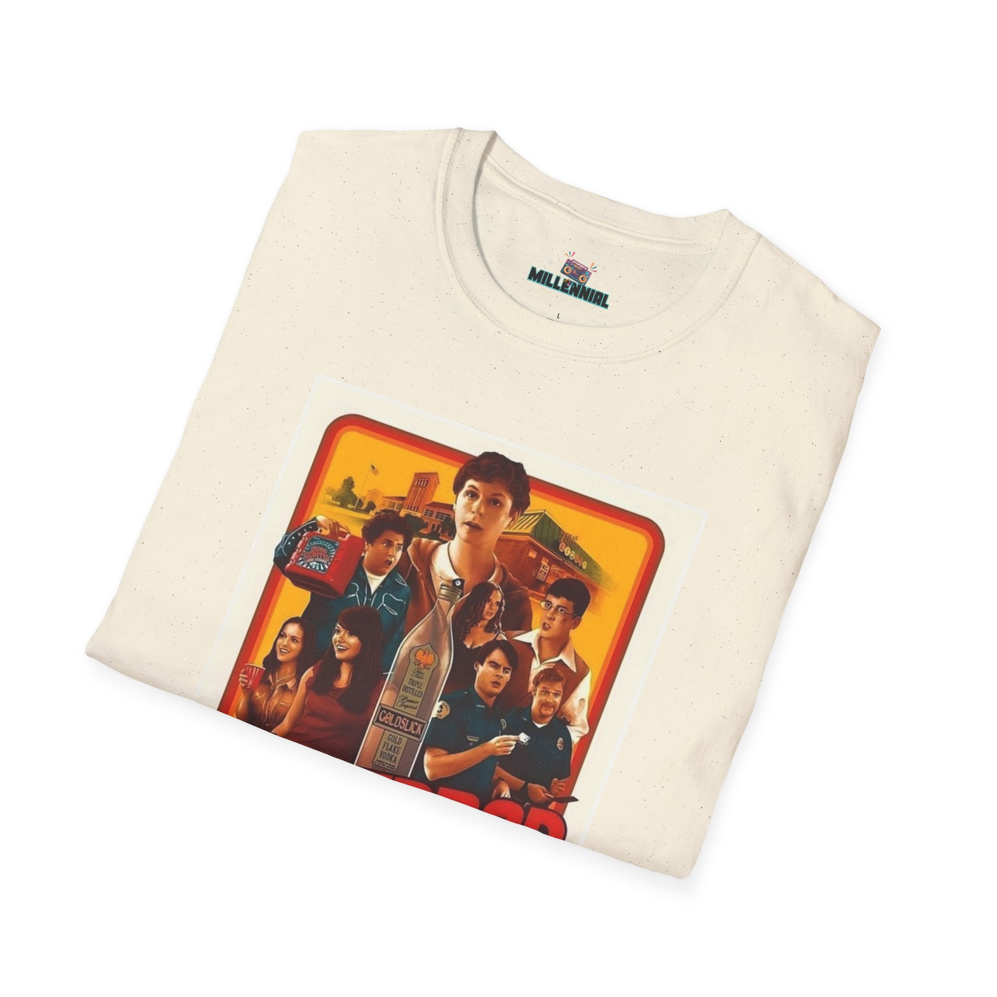 Superbad T-Shirt – Nostalgic 2000s Comedy Tee for Casual Wear - Millennial Era Clothing