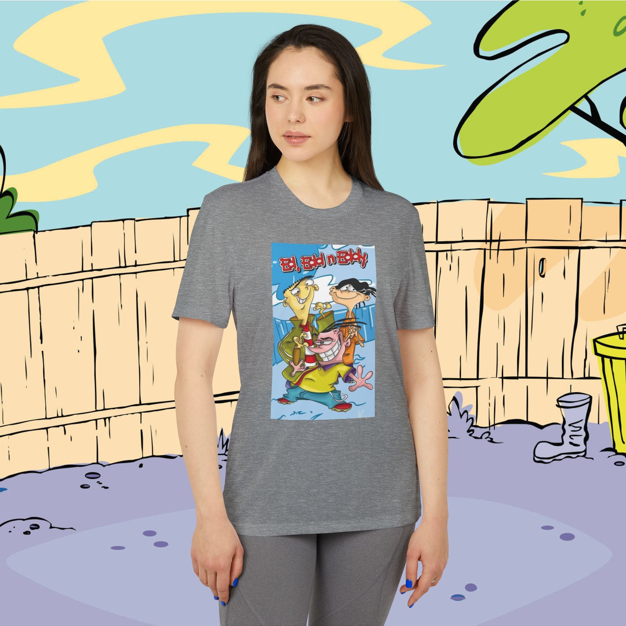 Ed, Edd n Eddy Classic Trio Graphic Tee - Adidas Collection - Millennial Era Clothing