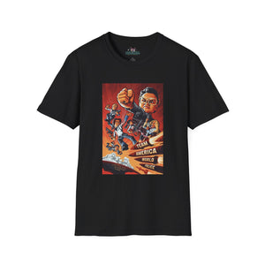 Team America Graphic T-Shirt – Bold & Nostalgic 2000s Movie Tee - Millennial Era Clothing
