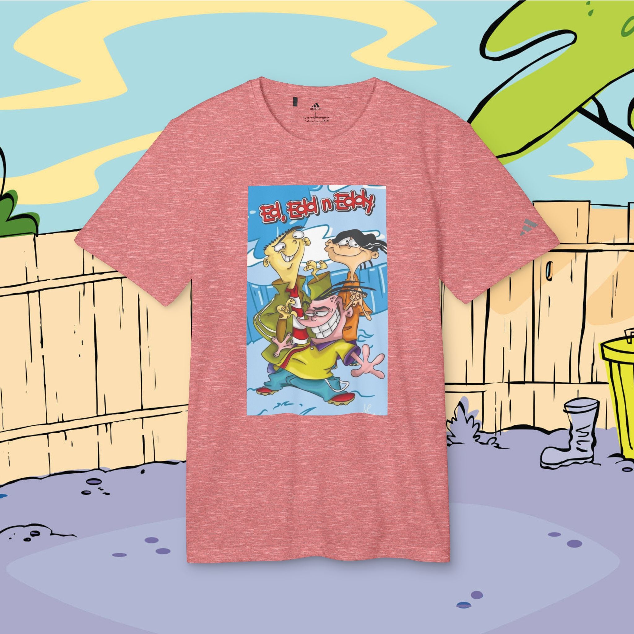 Ed, Edd n Eddy Classic Trio Graphic Tee - Adidas Collection - Millennial Era Clothing