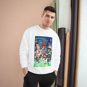 Powerpuff Girls x Dexter’s Laboratory Sweatshirt – Champion Collab - Millennial Era Clothing