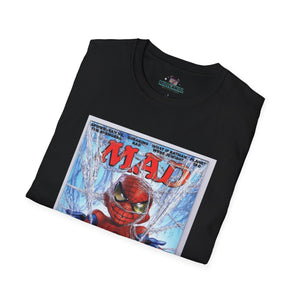 MAD Spider-Man T-Shirt – Fun & Quirky Parody Graphic Tee - Millennial Era Clothing