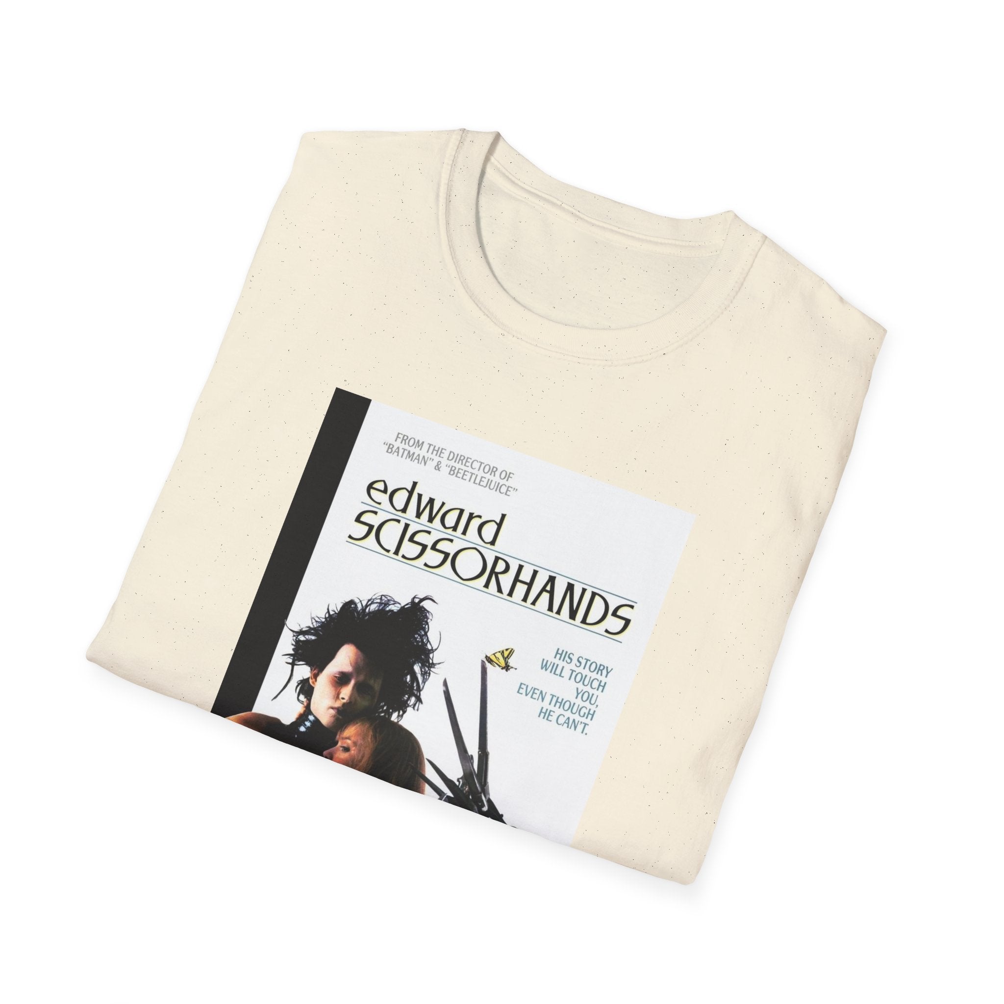 Edward Scissorhands Unisex Softstyle T-Shirt | Vintage Movie Tee | Perfect for Fans - Millennial Era Clothing