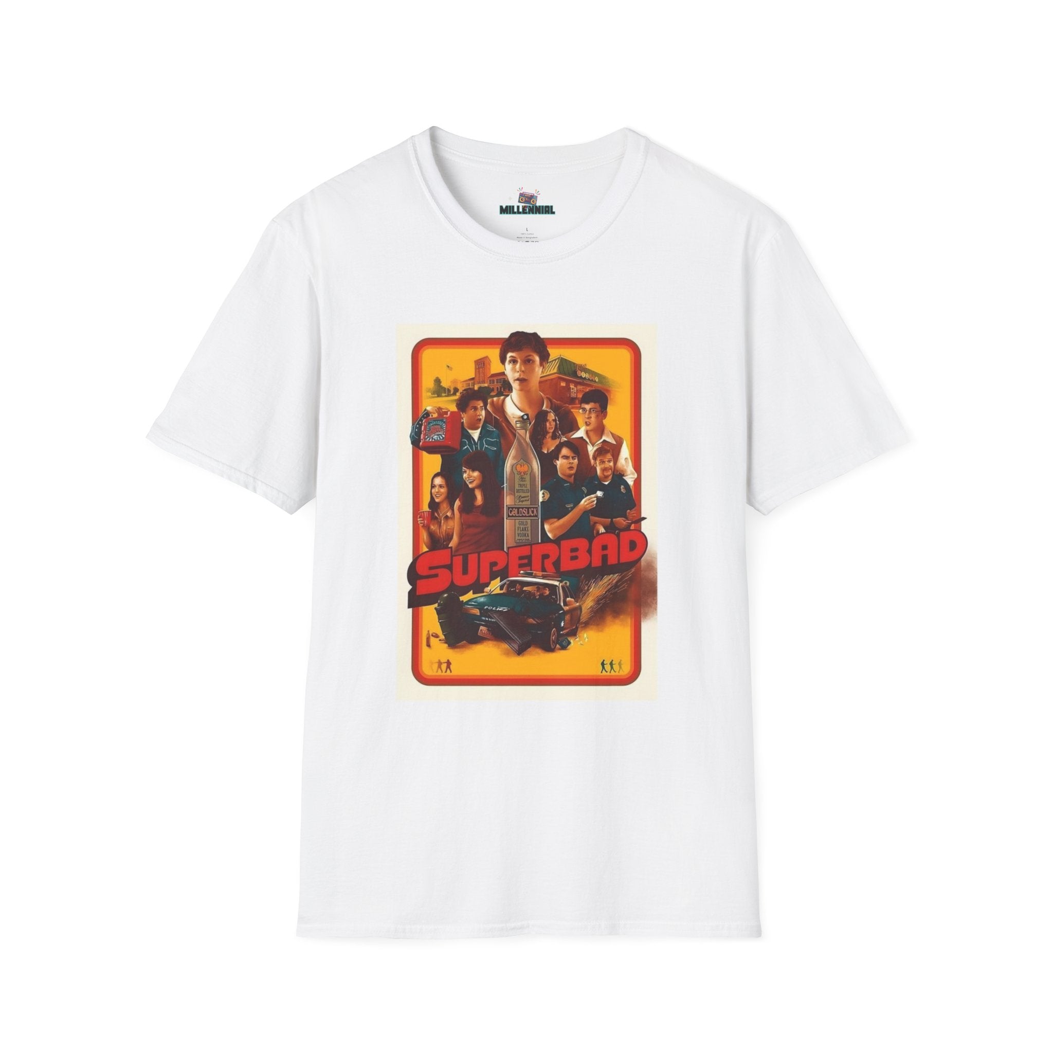 Superbad T-Shirt – Nostalgic 2000s Comedy Tee for Casual Wear - Millennial Era Clothing