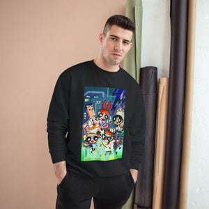 Powerpuff Girls x Dexter’s Laboratory Sweatshirt – Champion Collab - Millennial Era Clothing