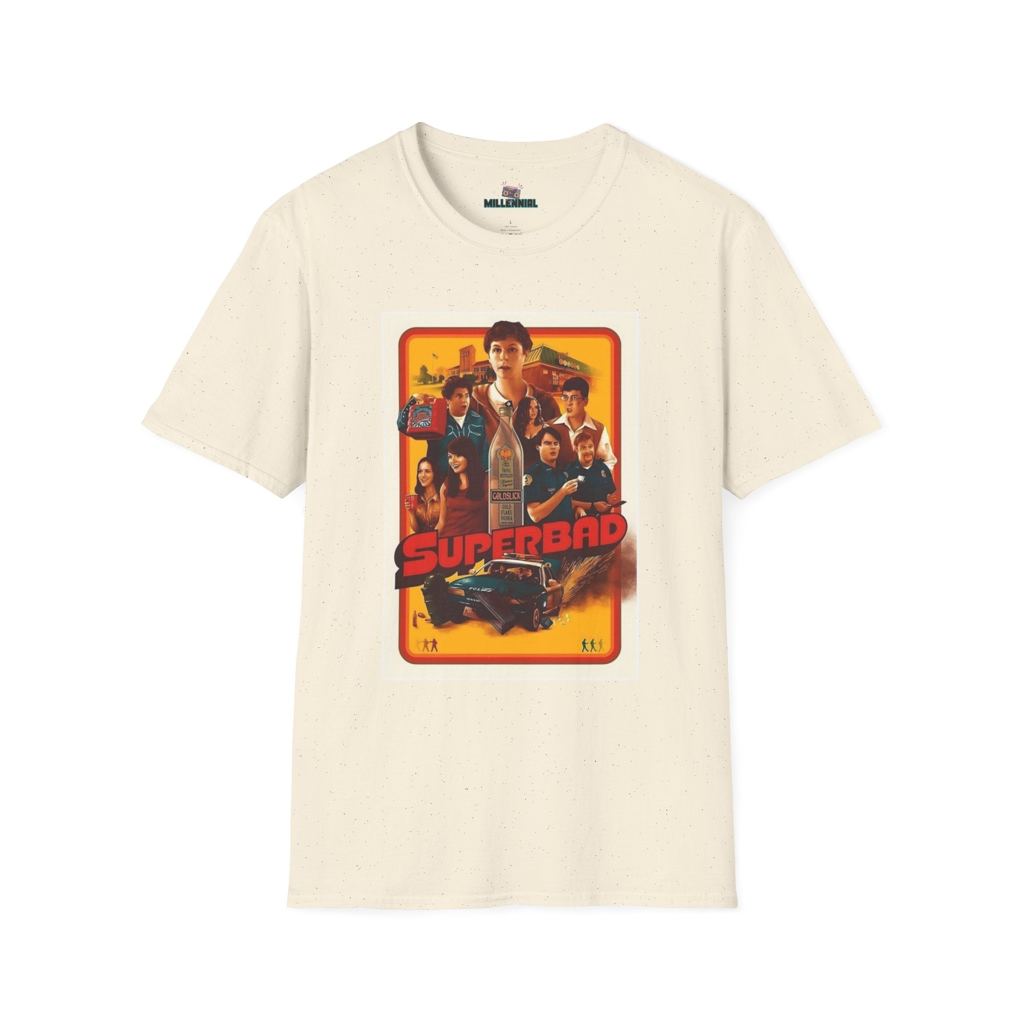 Superbad T-Shirt – Nostalgic 2000s Comedy Tee for Casual Wear - Millennial Era Clothing