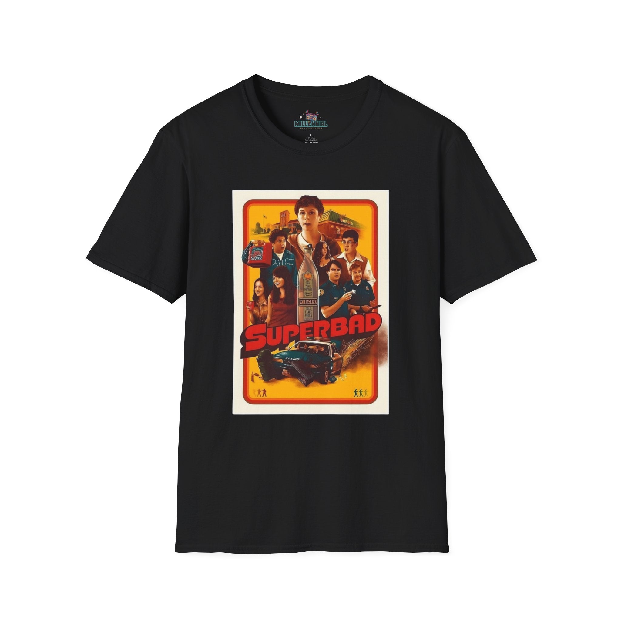 Superbad T-Shirt – Nostalgic 2000s Comedy Tee for Casual Wear - Millennial Era Clothing
