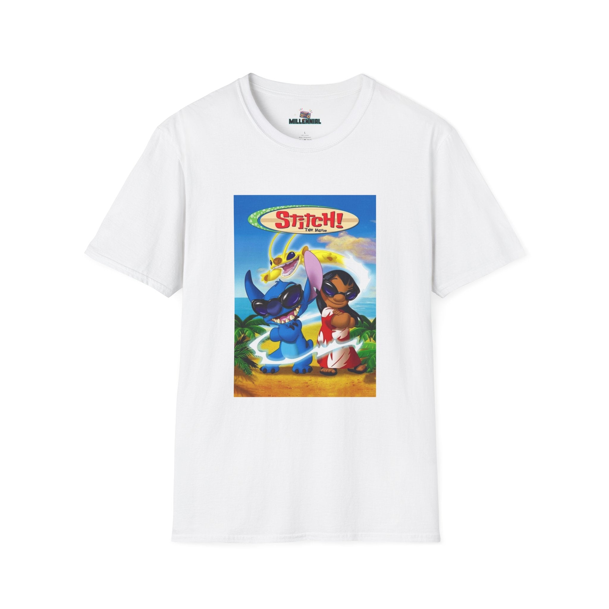 Stitch the Movie Softstyle T-Shirt - Millennial Era Clothing