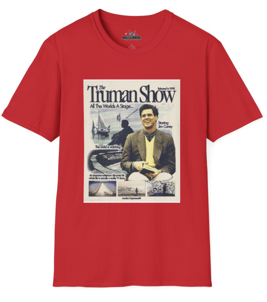 The Truman Show Graphic T-Shirt for Movie Lovers